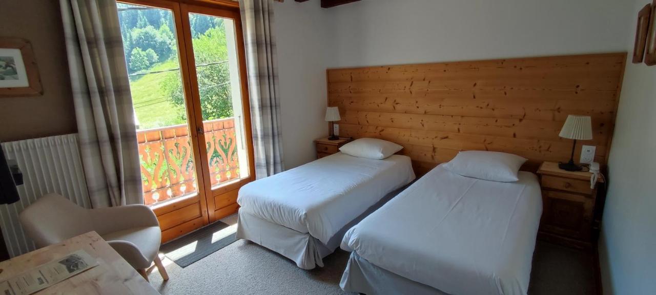 Le Taconet Hotell Le Praz de Lys Rom bilde