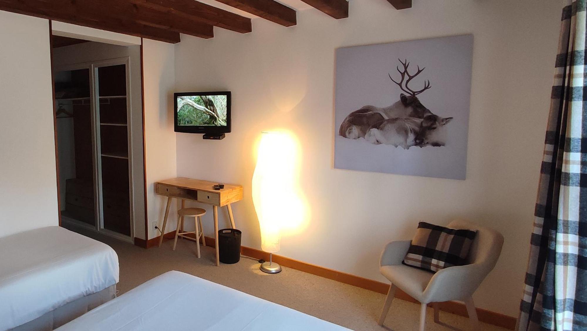 Le Taconet Hotell Le Praz de Lys Rom bilde