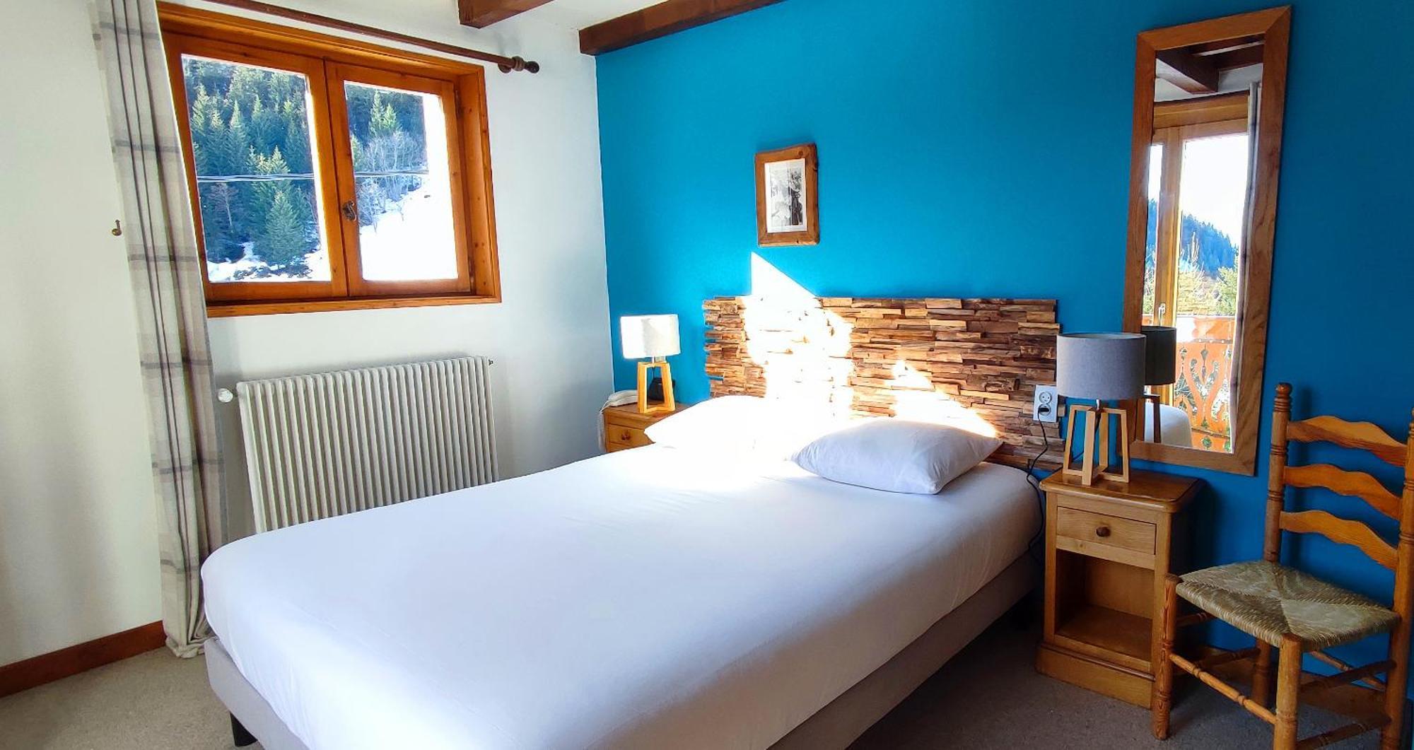 Le Taconet Hotell Le Praz de Lys Rom bilde