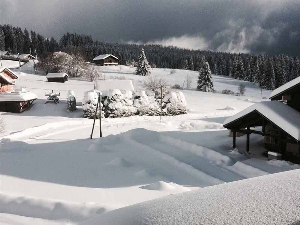 Le Taconet Hotell Le Praz de Lys Eksteriør bilde